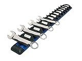E-Z Red Company WR1500-B 15 Piece Magnetic Wrench Holder - Blue