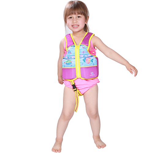 Megartico Swim Float Vest Kids Childrens Swimming Jacket Buoyant Aid