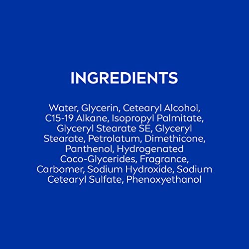 NIVEA INTENSE HEALING BODY LOTION FOR VERY DRY, ITCHY SKIN WITH GLYCERIN, PROVITAMIN B5 AND NIACINAMIDE, 72-HOUR BODY MOISTURIZER, 16.9 FL OZ PUMP BOTTLE