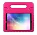 BMOUO Kids Case for iPad 2 3 4 - Shockproof Light Weight Convertible Handle Stand Case Cover for Apple iPad 9.7 Inch (iPad 2nd 3rd 4th Generation) - Rose