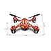 FPV RC Quadcopter Drone With 2MP HD Wifi Camera Mini Drone Real Time Live Video 4 Channel 2.4GHz 6-Gyro RC Helicopter H6W