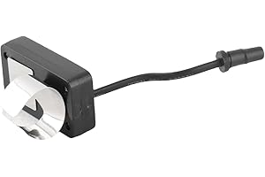 Dioche LED Ear Pick Lamp - Multifunctional 3-Speed USB Rechargeable Thumb Lamp for Efficient Ear Cleaning (Black)