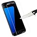 Galaxy S7 Screen Protector - Badalink [Full Coverage] Crystal Clean Tempered Glass Screen Protector 9H Hardness Tempered Glass Bubble-free Arc Edge Design Screen Protector for Samsung Galaxy S7
