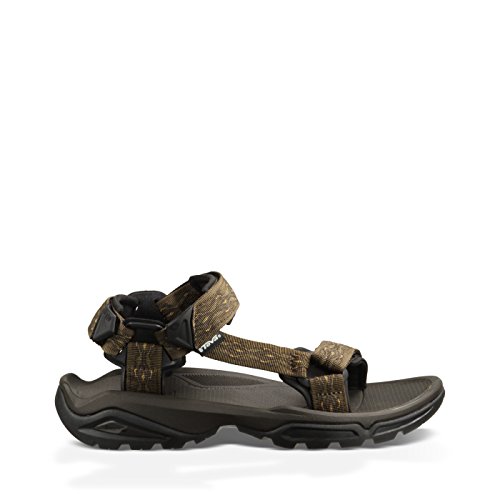 Teva men s terra fi 4 sandal, madang olive webbing, 9.5…