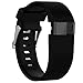 Newest Replacement Bands for Charge HR,sunyfeely Silicone Small Large Band Bracelet Strap for Fitbit Charge HR Wireless Activity Wristband (black, large)
