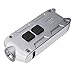 Nitecore Tip silver 360 lumens USB rechargeable keychain flashlight with LumenTac USB cable - silver (more colors available in options)