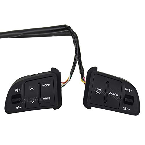 Steering Pad Audio Cruise Remote Control Switch with Extension Wire for Kia Sportage 2011-2014