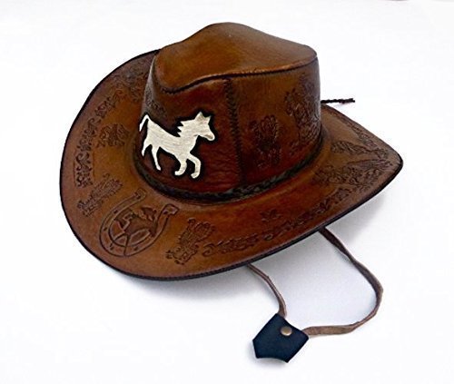 handmade leather hats