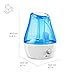 TaoTronics 3.5L Ultrasonic Cool Mist Air Humidifier for Bedroom with Filter, Mechanical Switch, Low Water Protection -(3.5L/0.92 Gallon, US 110V)