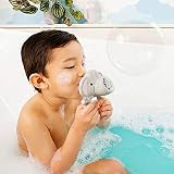 Munchkin Bubble Blower Bath Toy Grey Elephant Bubble Train}, view 2