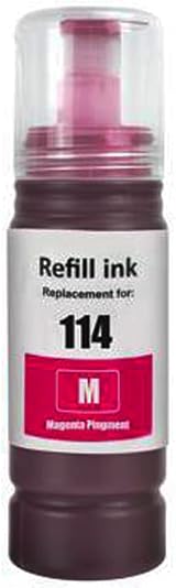 PP Ink Bottles for Epson ET-8500 ET-8550 EcoTank Compatible 114 BK PB C M Y GY view 5