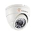 TIGERSECU Full HD 1080P Indoor Dome Security Camera, 50 Feet Night Vision, 2.0mp, Power Supply and coaxial Video Cable are not Included