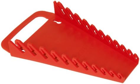 Ernst Manufacturing 5086 Gripper Wrench Organizer, 11 Tool, Red