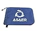ASAER Mirror Snow Cover - Auto Side Mirror Ice / Snow / Frost Guard Protector Keeping Snow Ice off from Mirror - BONUS Cloth - Durable - Fit Most of the Cars Wing Mirrors (blue)