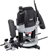 Trend T7EK 2100W Variable Speed Plunge Router 50mm Depth 240V Black view 2