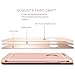 Willnorn Electroplate Frame Ultra-thin Hard Case for Apple iPhone 6/6s, Rose Gold