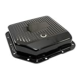 Assault Racing Products A9198PBK GM Chevy Turbo 350 Black Deep Transmission Pan - Extra Capacity Automatic TH350