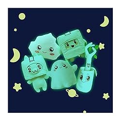 VARWANEO Luminous Cartoon Plush Doll, Foxy and Boxy