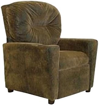 Dozydotes Child Recliner with Cup Holder Brown Bomber DZD9949