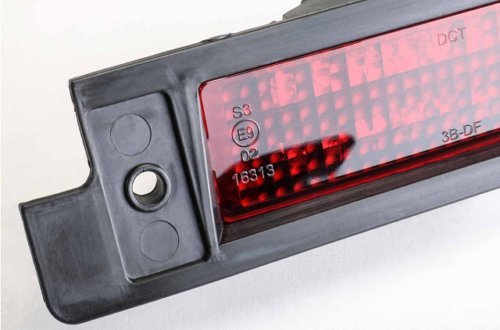 LAND ROVER DEFENDER 2002-ONWARDS REAR LED HIGH BRAKE LIGHT RED LENS PART: LR044451LEDR