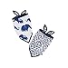 Little Unicorn Cotton Bandana Drool Bib 2 Pack - Indie Elephant Set