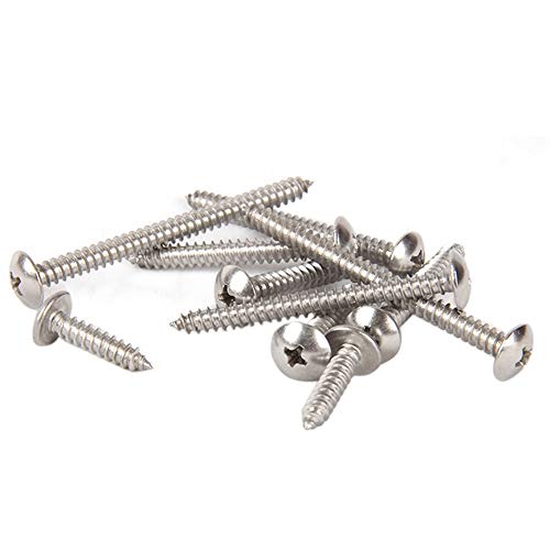 Gtagain Holzschrauben Selbstschneidend Stahlnägel - M3 M4 Holz Selbstschneidende Schrauben Eisenwaren Schrauben – Bild 5