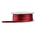 Fowod Double Faced Satin Ribbon, 27 Yard / 82 Feet, 1/4 Inch 6mm Wide, Burgundy