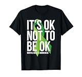 It's OK Not To Be OK Mental Health Awareness Ribbon