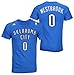 Russell Westbrook Oklahoma City Thunder Blue adidas Net Name and Number T-shirt