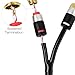 Mediabridge 12AWG Ultra Series Speaker Cable - Gold Plated Spade Tips (6 FT) - CL2 99.9% Oxygen Free - Black (SWT-12S-06B)