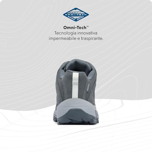 Redmond IV Mid Waterproof Shoes, Costruite per resistere agli elementi, Mesh traspirante, Puntale robusto, Intersuola leggera, Aderenza superiore - da donna