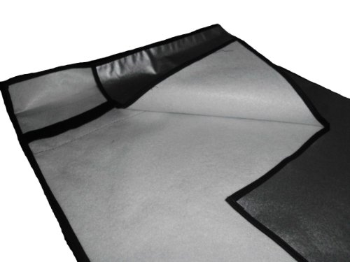Large Flat Screen Tv's 42" Marine Grade Black Nylon Dust Covers Ideal for Outdoor Locations.