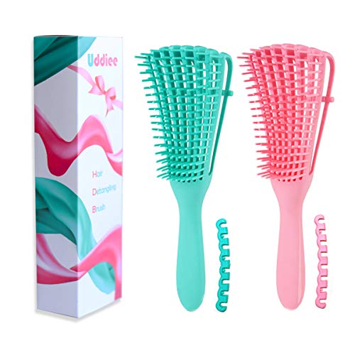 Ez Detangler Brush Flex Detangling Brush Curly Hair Brush for Wet Hair