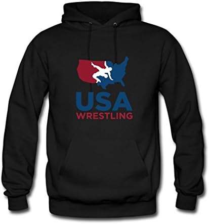 USA USA Wrestling Men's Hoodies by SOdasnie Large