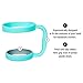F-32 Handle - 19 COLORS - 20oz Size - Compatible with 20 Oz YETI Tumbler Travel Mug - BPA FREE (20OZ, SEAFOAM BLUE, 1 Count (Pack of 1))