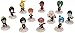 Little Bear Junkers Naruto Shippuden Akatsuki 11 Piece Figurine Set with Sharingan Base