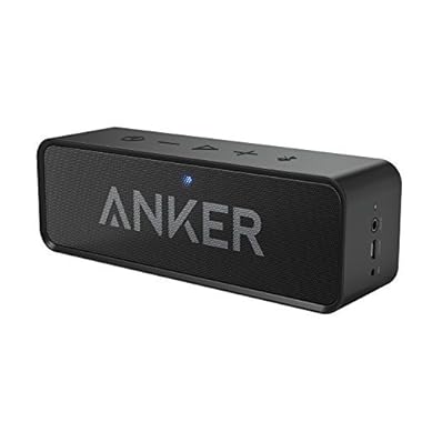 Bluetooth Speakers, Anker Soundcore Bluetooth Speaker with Loud Stereo Sound, Rich Bass, 24-Hour Playtime, Built-in Mic. Perfect Portable Wireless Speaker for iPhone, Samsung and More