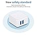 USB Wall Charger Brick, DECIPA 2-Pack 2.1A/5V Dual USB Plug Power Adapter Charger Box Charging Cube for iPhone X 8 7 6 6S Plus, 5S, iPad, iPod, Samsung Galaxy S8 S7 S6 Edge, LG, Moto, HTC