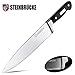 Chef Knife 8 inch Best Quality German Stainless Steel Forged Kitchen Knife made of German 8Cr15Mov Hand Polished Handle with Finger Guard-Dishwasher Safe