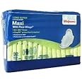 Walgreens Maxi Pads with Wings, Super, 32 ea