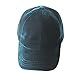 VANCOL Plain Adjustable Velvet Baseball Cap (Unstructured) (Green)