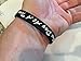 RecoveryChip Set of 3 Black One Day at A Time / 24 Hours A Day Silicone Wrist Bands 2.5