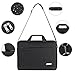 15.6 inch Laptop Bag, changel Laptop Case, Briefcase Messenger Shoulder Bag for Men Women, College Students Business People Office Workers Professional Computer, Notebook, Table, MacBook Bag, Black