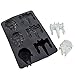 Underground Toys Star Wars Millennium Falcon and X-Wing Fighter Silicone Ice Tray