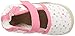 Robeez Kids' Sunshine Espadrille-K Crib Shoe, Bridget-White/Pink, 12-18 Months M US Infant