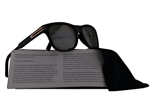 Mont blanc mb641s sunglasses dark havana w/green mirror…