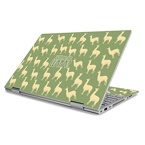 MightySkins Skin for HP Envy X360 15" (2019) - Llama | Protective, Durable, and…