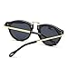 GAMT Designer Mirrored Full-rim Sunglasses Plastic Frame Classic Style