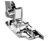 1-4 (Quarter Inch) Quilting Sewing Machine Presser Foot with Edge Guide - Fits All Low Shank Snap-on Singer*, Brother, Babylock, Husqvarna Viking (Husky Series), Euro-pro, White, Bernina (Bernette Series), New Home, Elna and More! by GOLDSTAR
