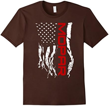Men's Mopar Flag T-Shirt XL Brown